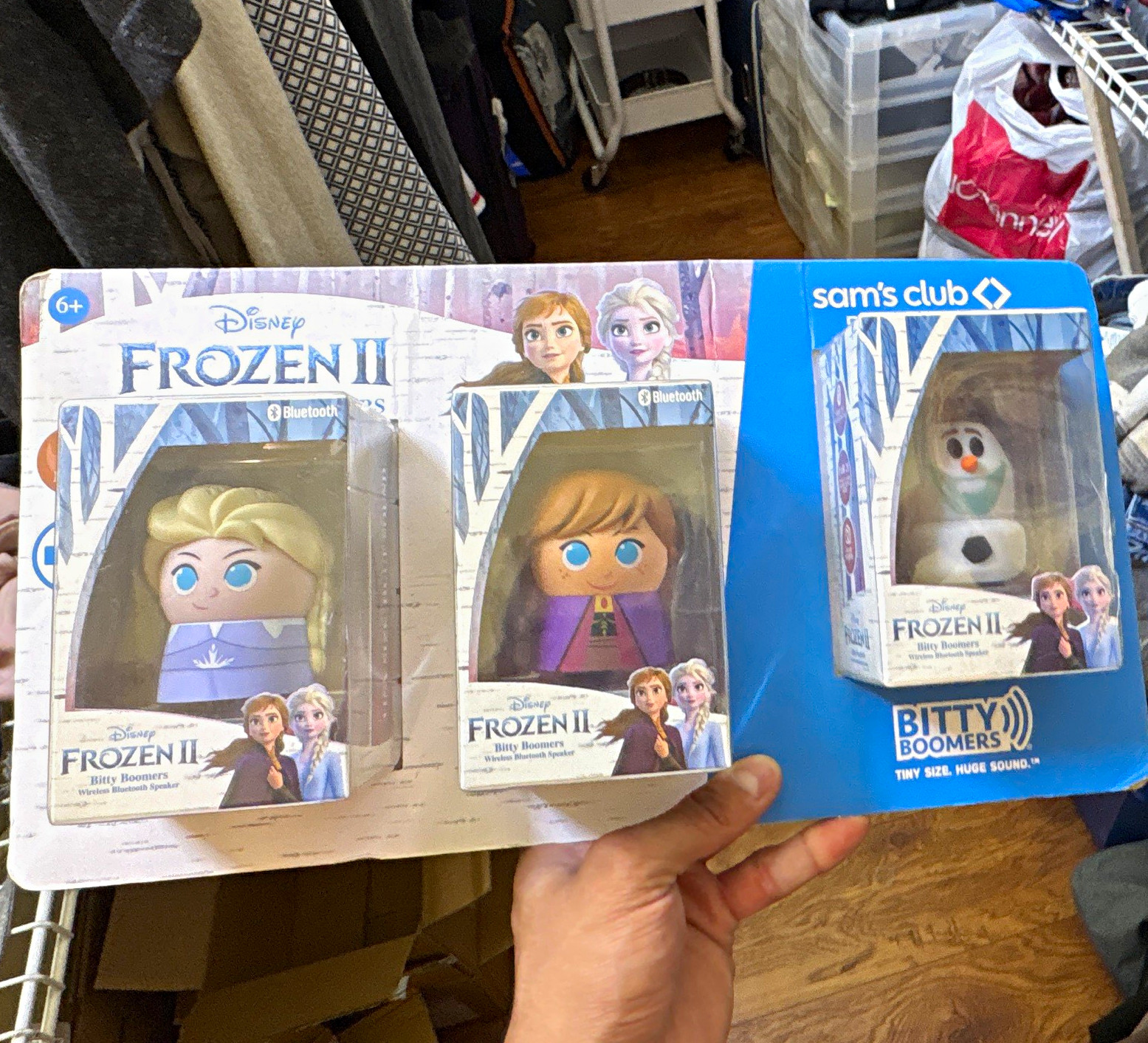 Bitty Boomers Frozen II Wireless Bluetooth Speaker 3-Pack (Anna Elsa Olaf) Bitty Boomers Frozen II Wireless Bluetooth Speaker 3-Pack (Anna Elsa Olaf)