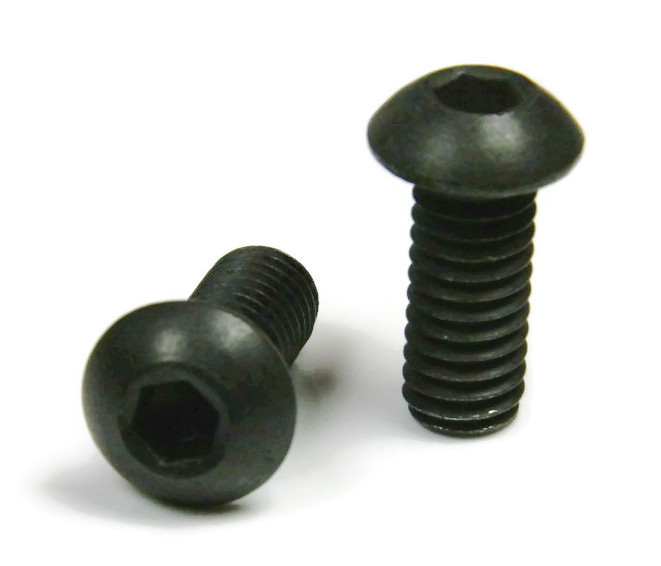 #8-32 Button Socket Head Screws Black Oxide Stainless Steel Screws QTY 100