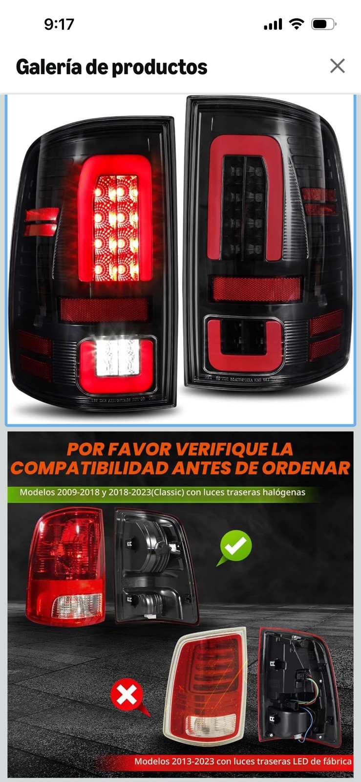 Luces traseras 1500 2500 3500 2019-2024, Ram 1500 Classic 2009-2018, Luces traseras 1500 2500 3500 2019-2024, Ram 1500 Classic 2009-2018,