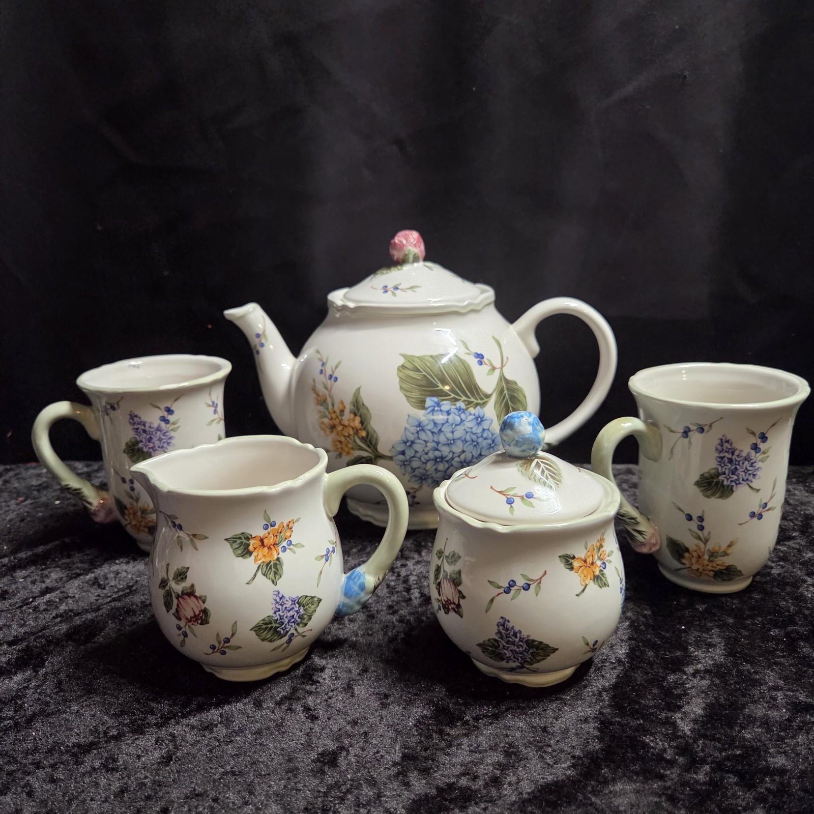 Princess House Vintage Exclusive Garden Set of 7  Tea Set
