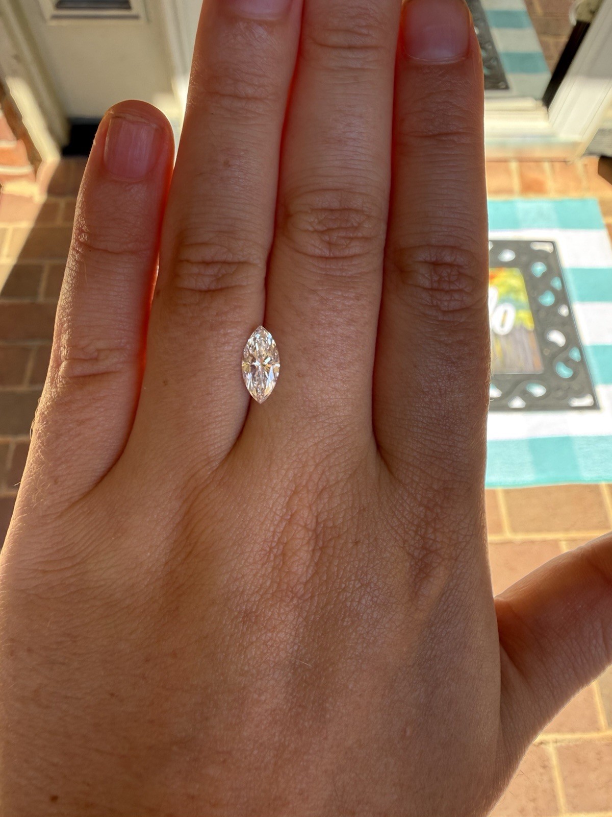 IGI Certified 1.02 ct E VS2 Marquise Cut Lab Grown Diamond IGI Certified 1.02 ct E VS2 Marquise Cut Lab Grown Diamond