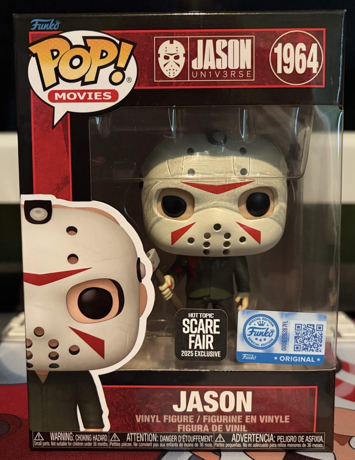 Funko Pop Jason 1964 Hot Topic Scare Fair 2025