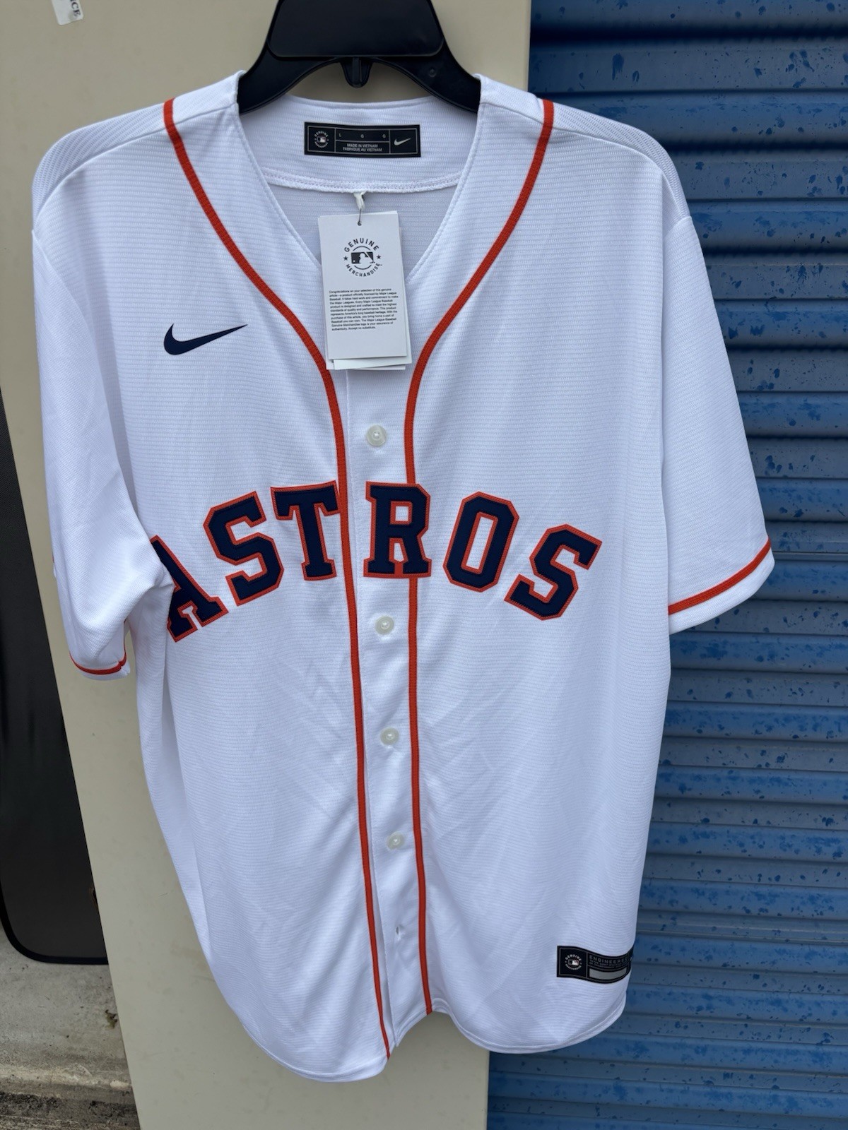 New Nike Houston Astros Jeremy Pena Jersey White Mens Small New Nike Houston Astros Jeremy Pena Jersey White Mens Small