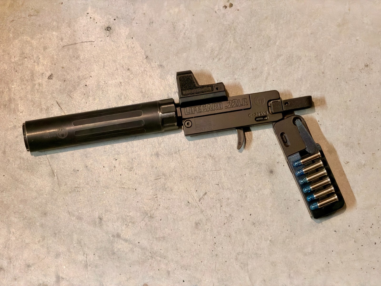 LifeCard Barrel Optic Mount (RMSc)