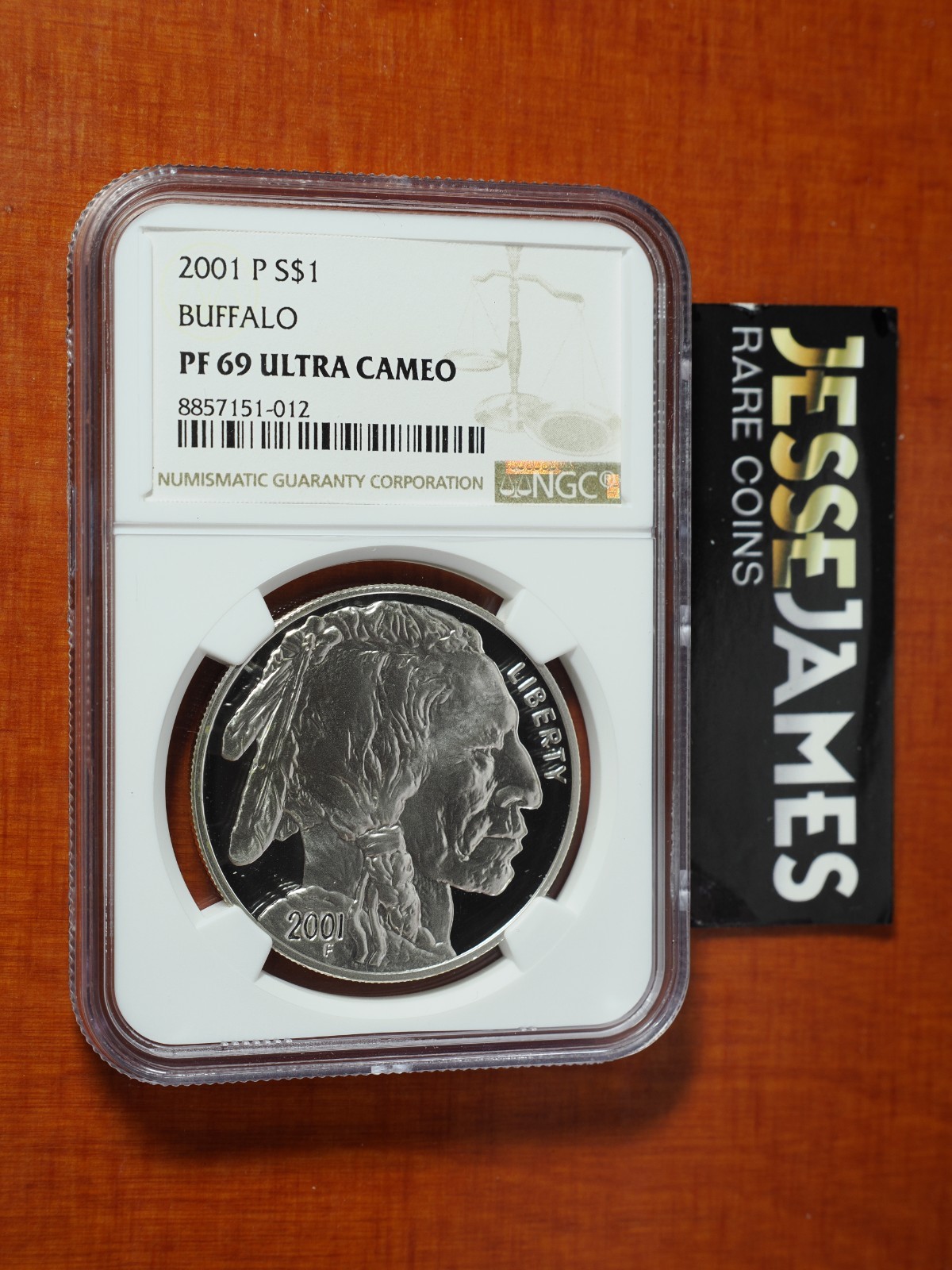 2001 P PROOF SILVER BUFFALO COMMEMORATIVE DOLLAR NGC PF69 ULTRA CAMEO 2001 P PROOF SILVER BUFFALO COMMEMORATIVE DOLLAR NGC PF69 ULTRA CAMEO