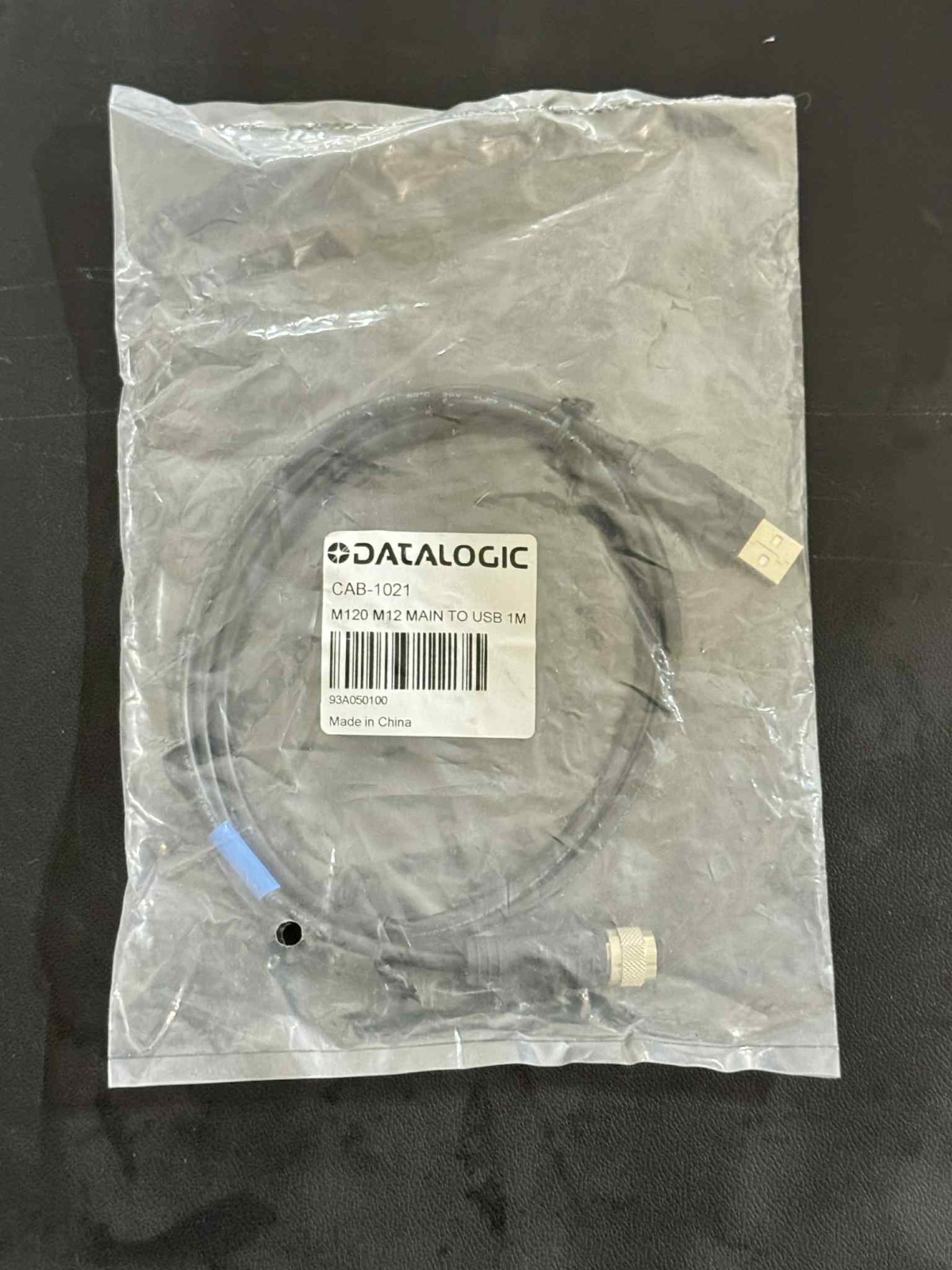1pcs Replacement M12 To USB Cable for Datalogic CAB-1021 93A050100 BRAND NEW 1pcs Replacement M12 To USB Cable for Datalogic CAB-1021 93A050100 BRAND NEW