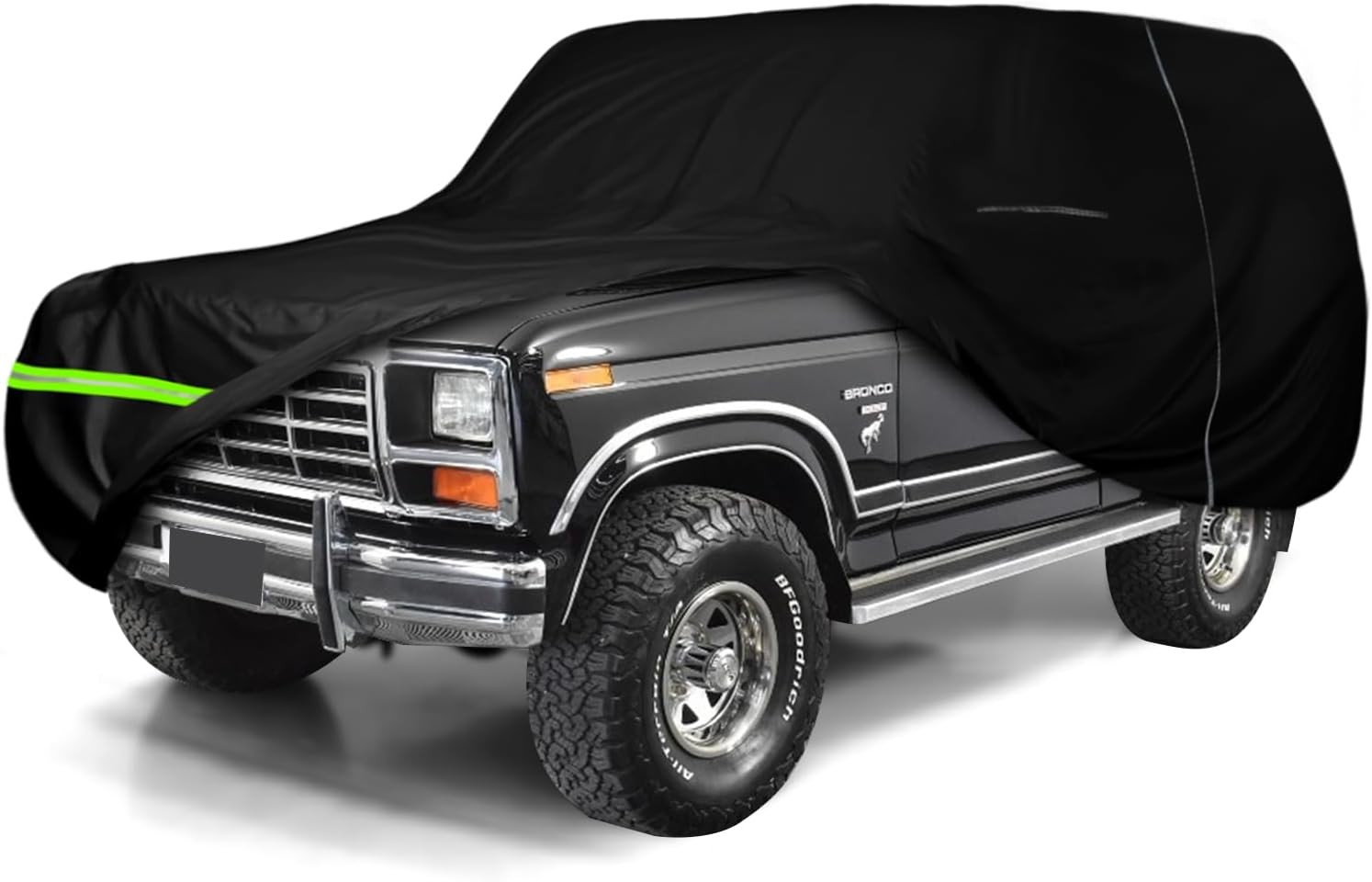 6 Layers Waterproof Car Covers Replace for 1978-1996 Ford Bronco | All Weather P