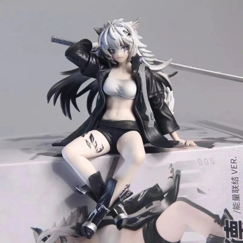 15Cm Furyu Arknights Figure Amiya Lappland Noodle Stopper PVC Anime Kawaii Actio
