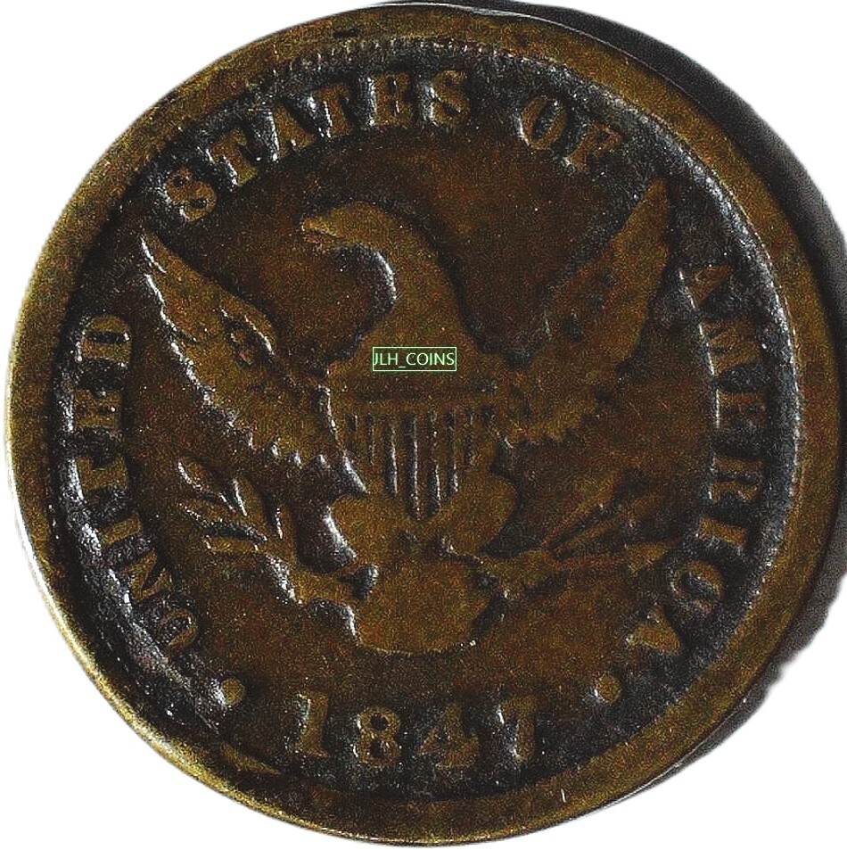 RARE - 1847 MAJOR GENERAL ZACHARY TAYLOR TOKEN - HERO OF PALO ALTO - EC 7219