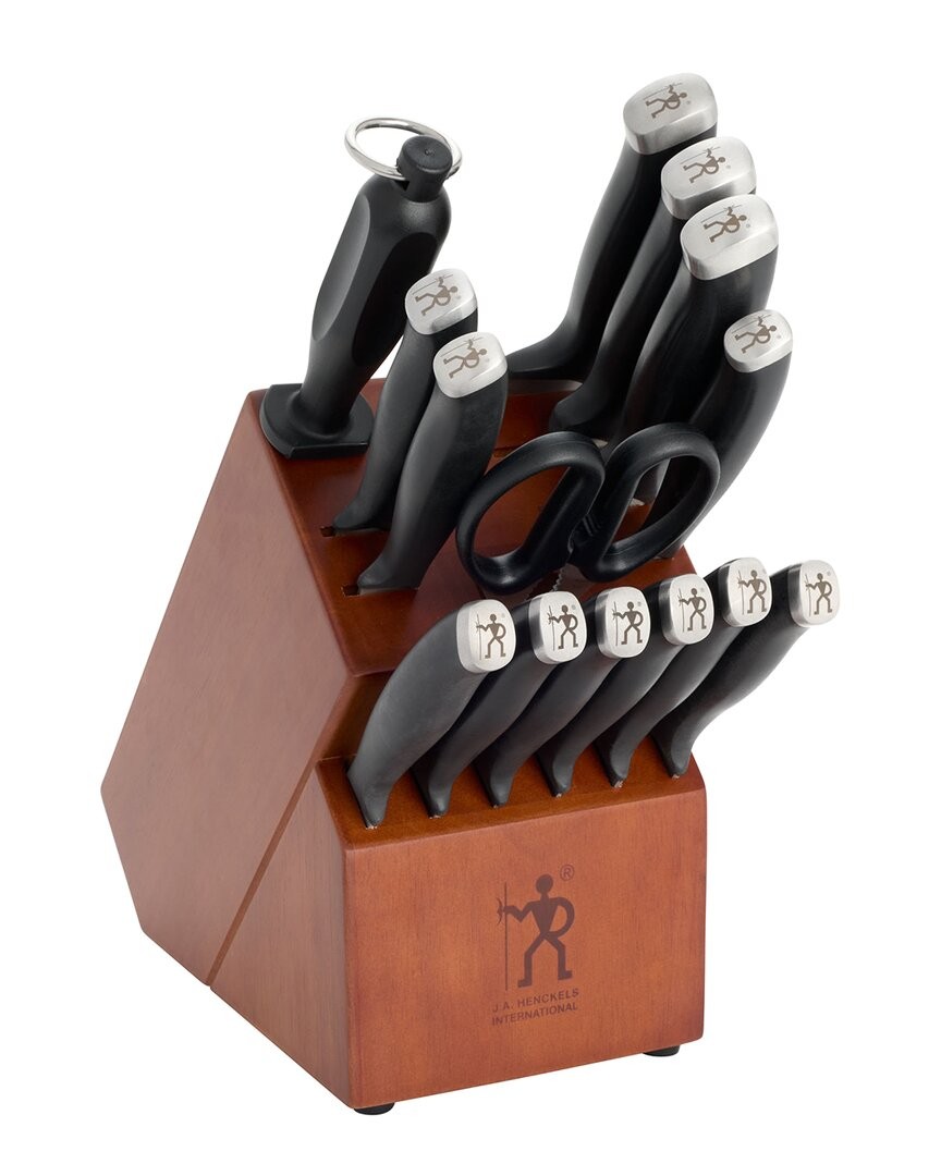 Zwilling J.A. Henckels Silvercap 15Pc Knife Block Set Zwilling J.A. Henckels Silvercap 15Pc Knife Block Set