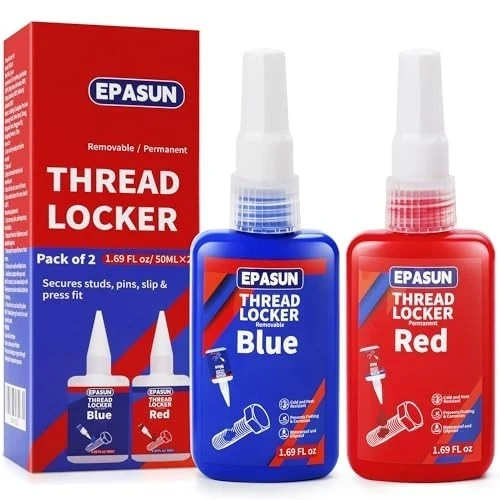 ThreadLocker 242 and 271, Thread Lock Medium and High Strength Lock Tight & Seal ThreadLocker 242 and 271, Thread Lock Medium and High Strength Lock Tight & Seal