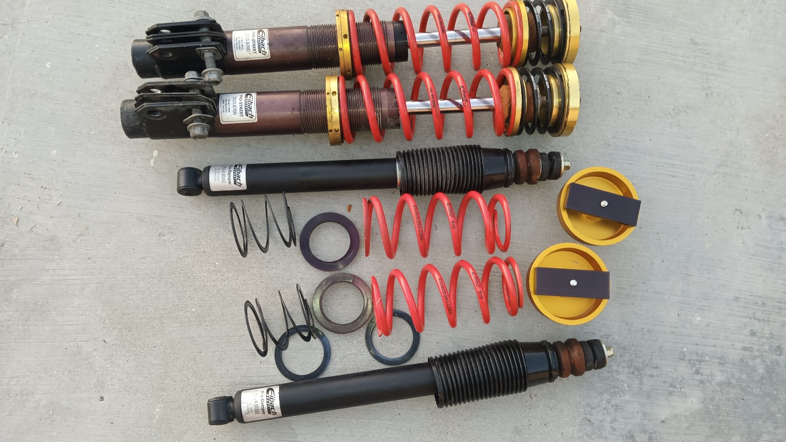 Eibach Coilovers For MUSTANG 94-98 Suspension Kit Adjustable Damping Height