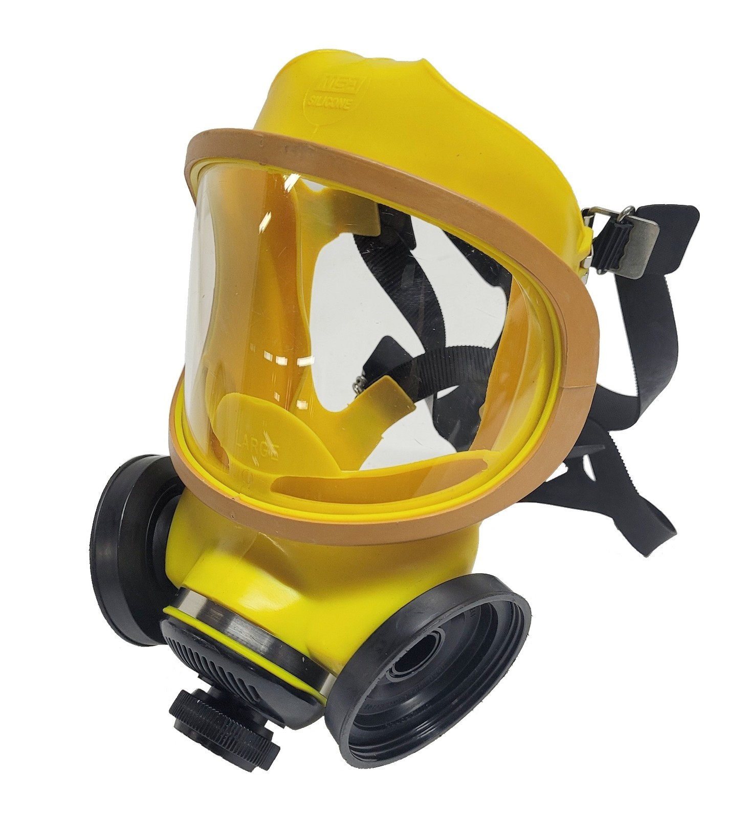MSA 484089 Duo-Twin Full Face Constant Flow Airline Respirator ~ Large