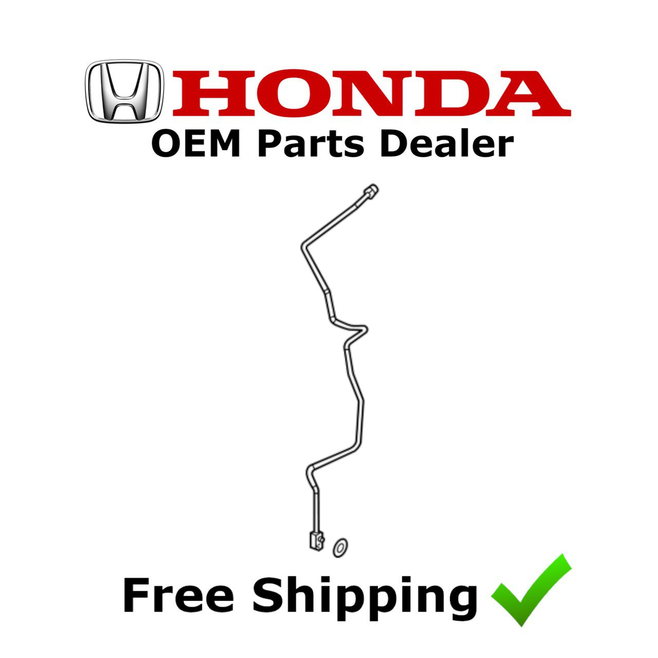 2022-2024 Honda Civic AC Receiver Pipe Line NEW (OEM)