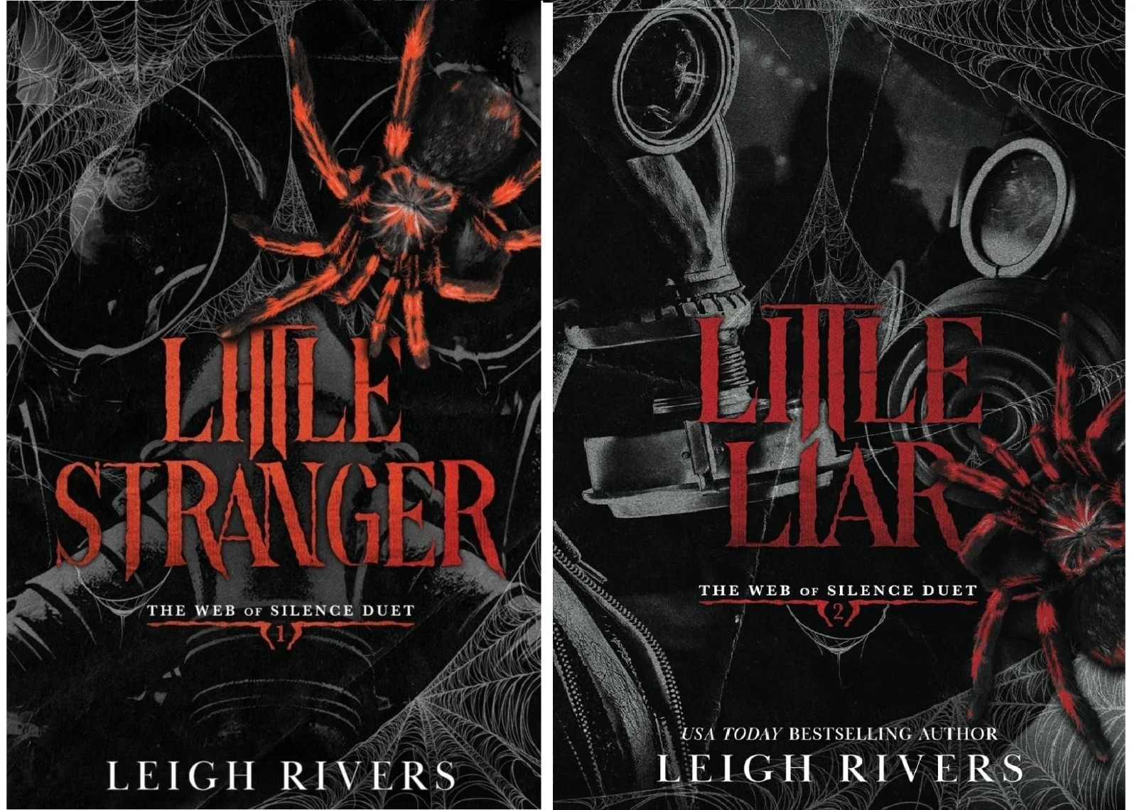 Little Stranger and Little Liar by Leigh Rivers Paperback 2 books set USA Stock