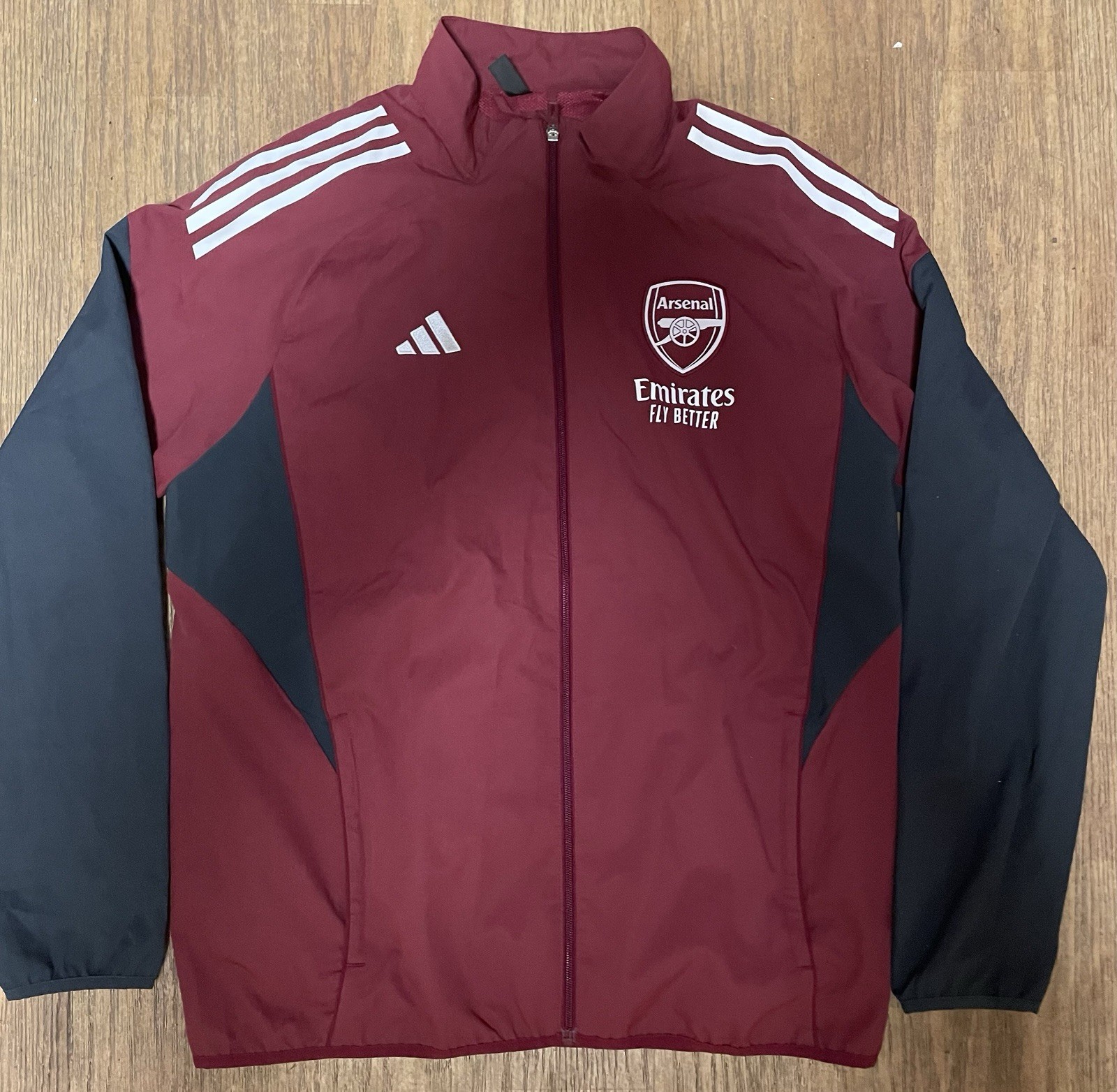 Arsenal Adidas 25/26 European Presentation Jacket Mens Size Large