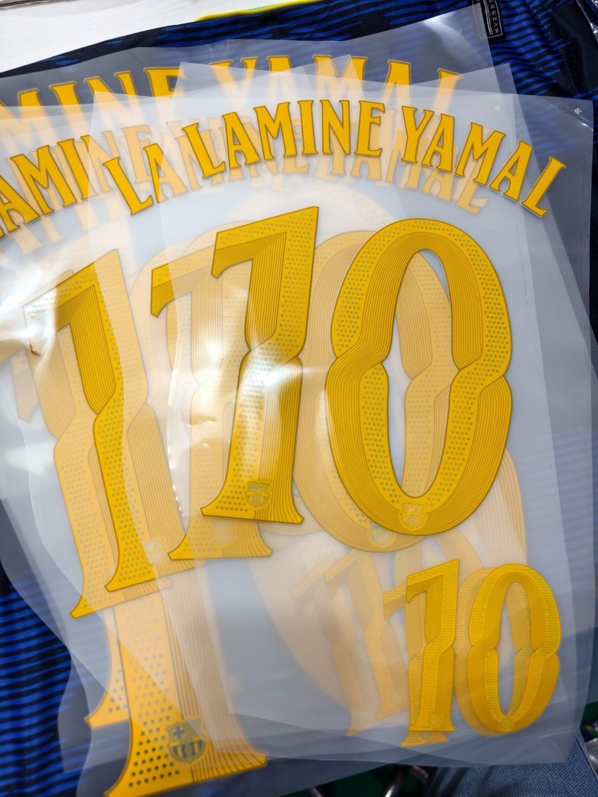 Barcelona Lamine Yamal 2026-27 Home Name Set