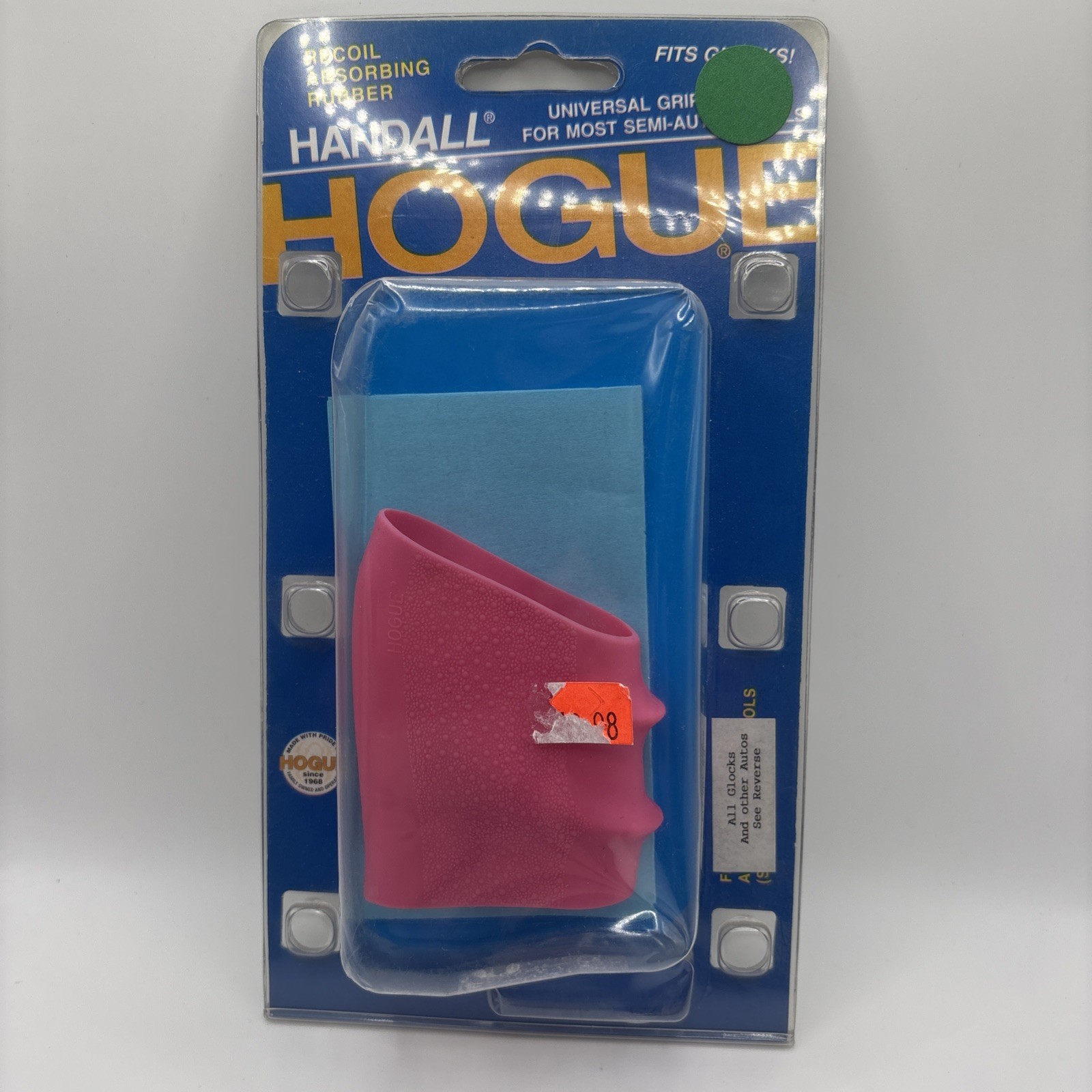 HOGUE UNIVERSAL HANDALL FULL SIZE GRIP SLEEVE PINK 17007 (OLD INVENTORY)
