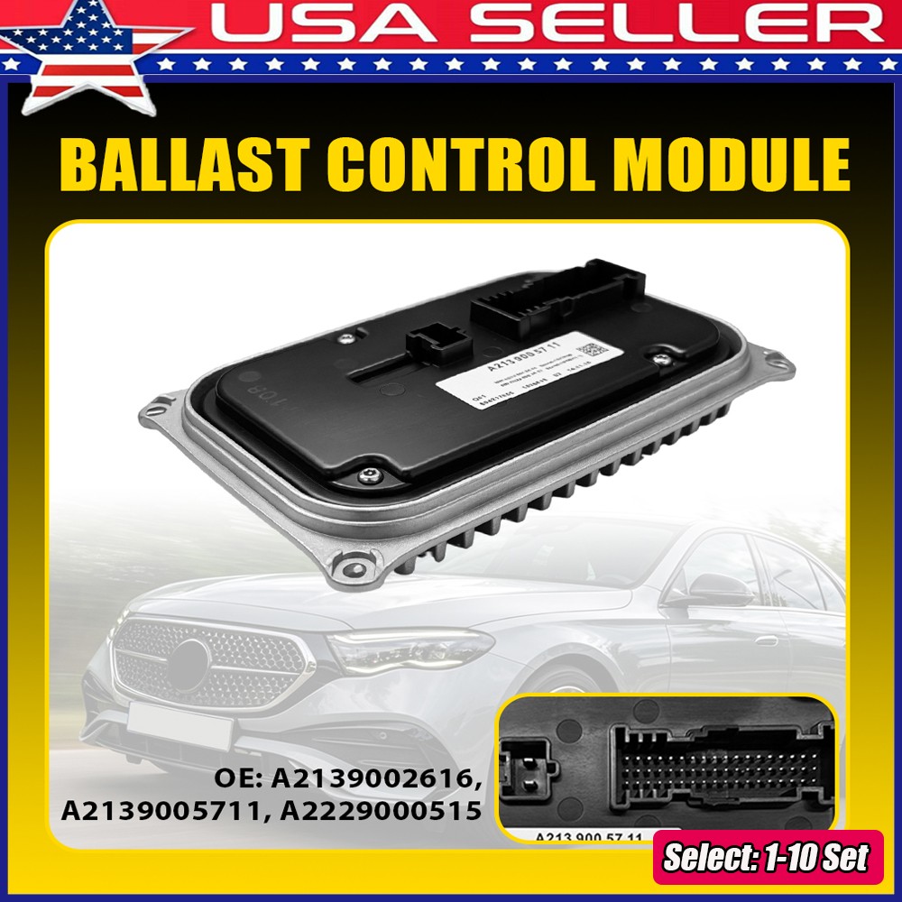 1-10xLeft LED Headlight Ballast Module For Mercedes-Benz E-Class Coupe C238 16+