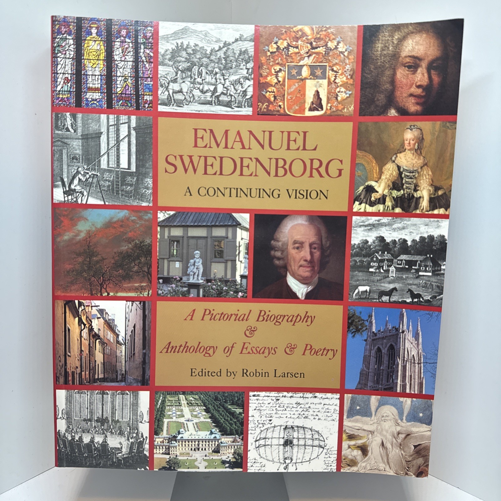 Emanuel Swedenborg: A Continuing Vision - Robin Larsen 1988  PB 1st Ed 1st Print