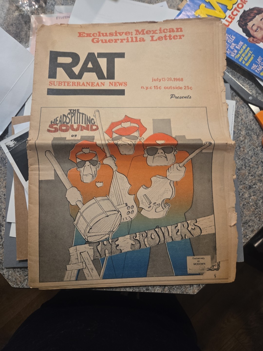RAT Subterranean News July 13th - 28th 1968 RAT Subterranean News July 13th - 28th 1968