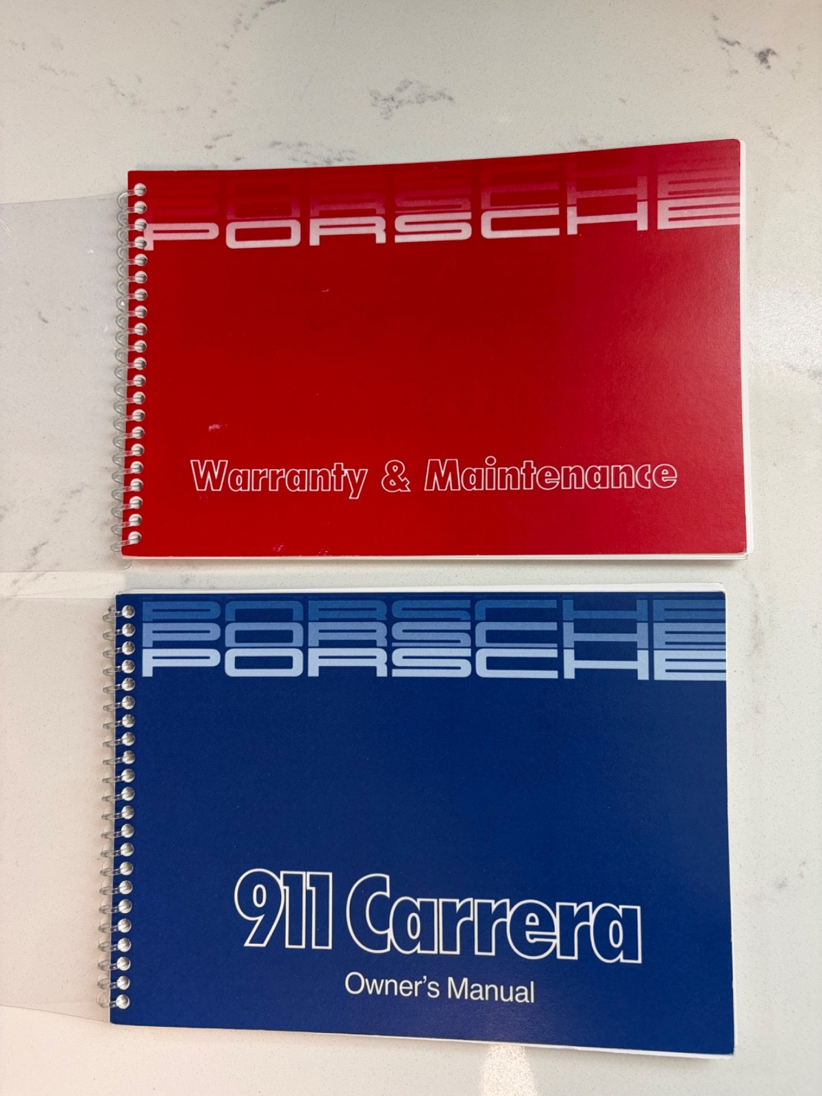 NOS 1984-1986 Porsche 911 Carrera Owners Drivers Manual Set Original Factory OEM