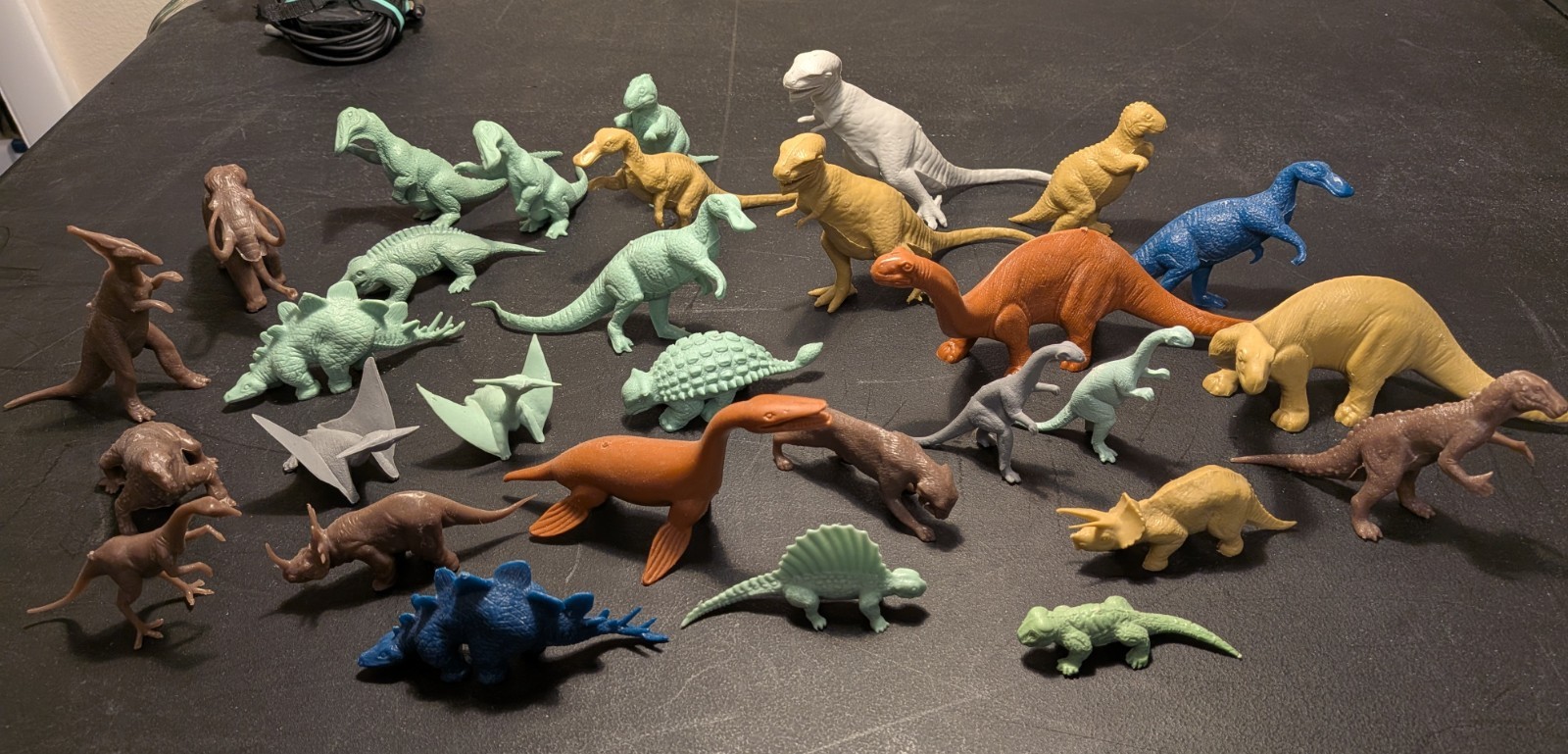Lot Vintage Marx Prehistoric Times Playset Dinosaur Plastic Figures
