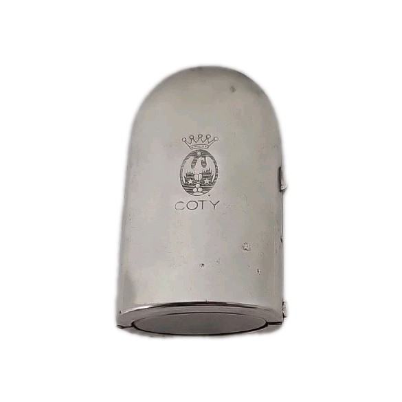 Vintage Coty Perfume Bottle with Metal Case Vintage Coty Perfume Bottle with Metal Case