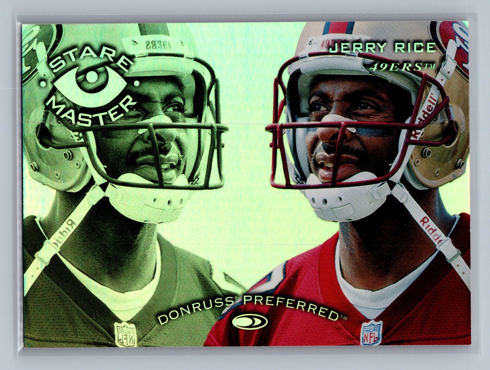 1997 Donruss Preferred - Stare Masters Jerry Rice #9 /1500 - HOF NM