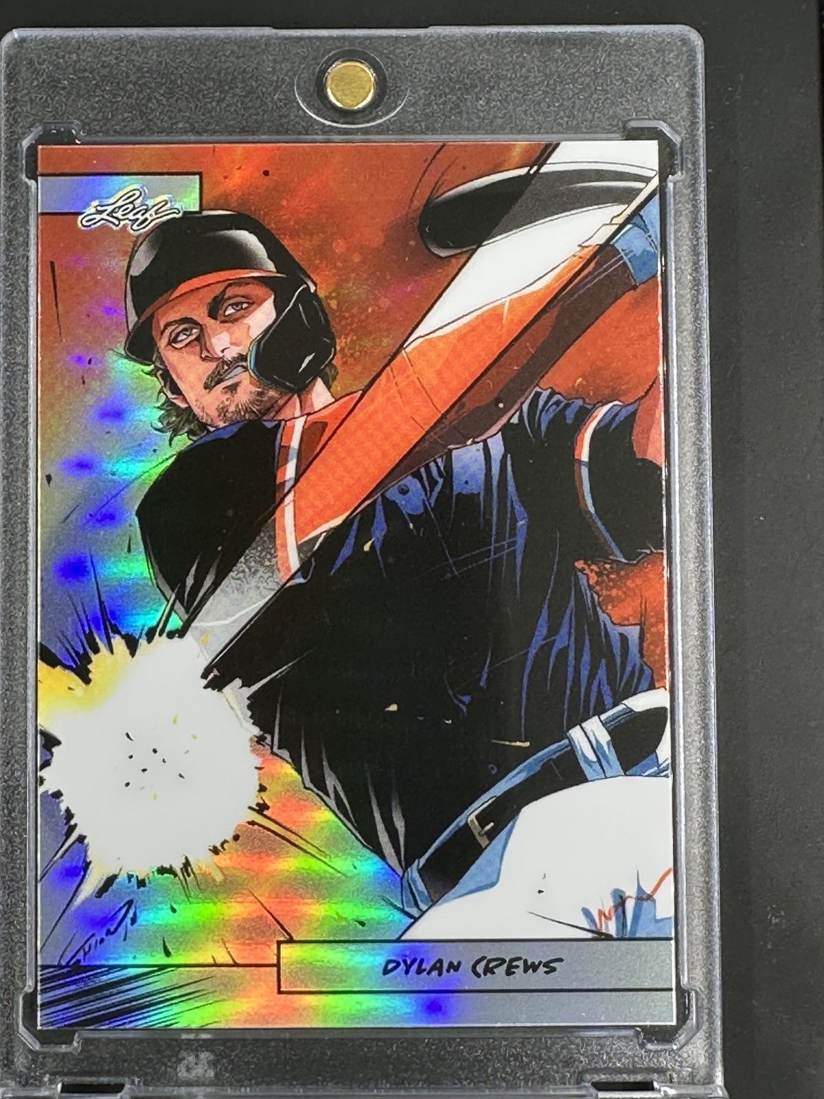 /99 Dylan Crews Silver Holo 2024 Leaf Anime Nation Series 2 -#AN2B-38 (RC)