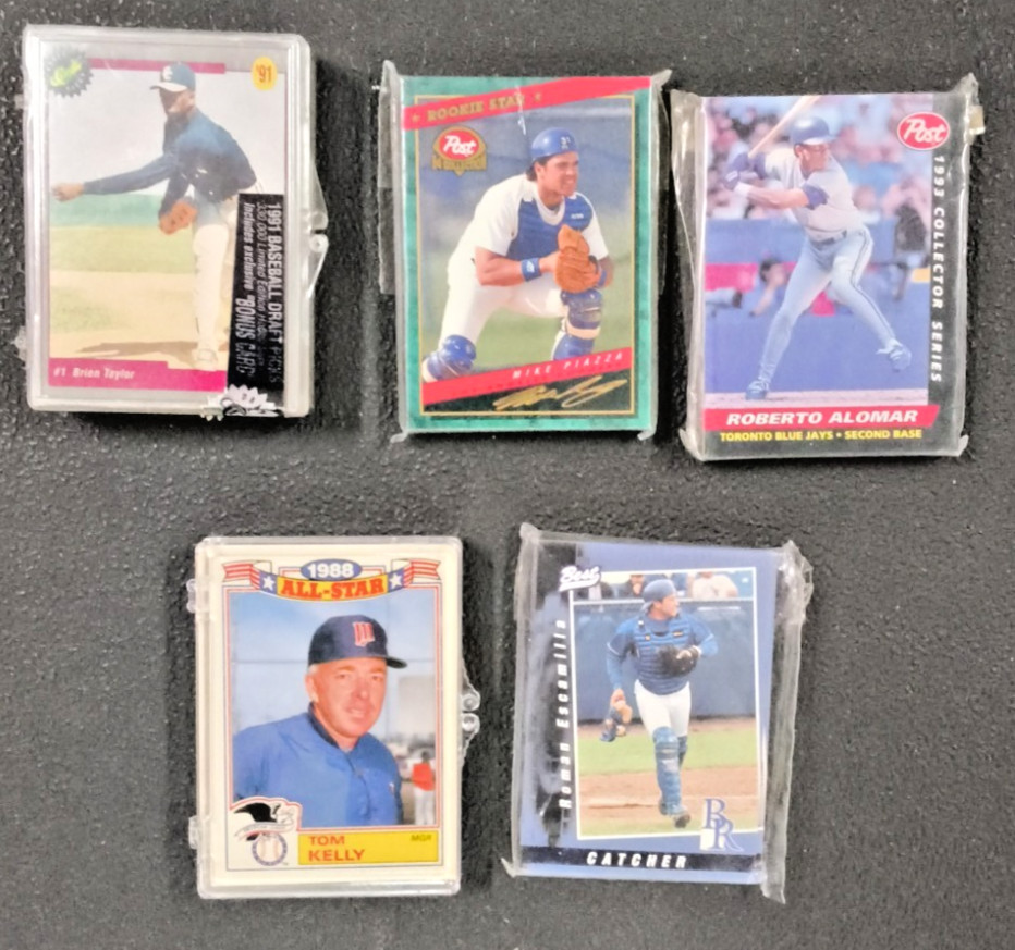 Vintage Baseball Card Sets Lot 1991Classic Draft Picks19931994Post 1988 All-star