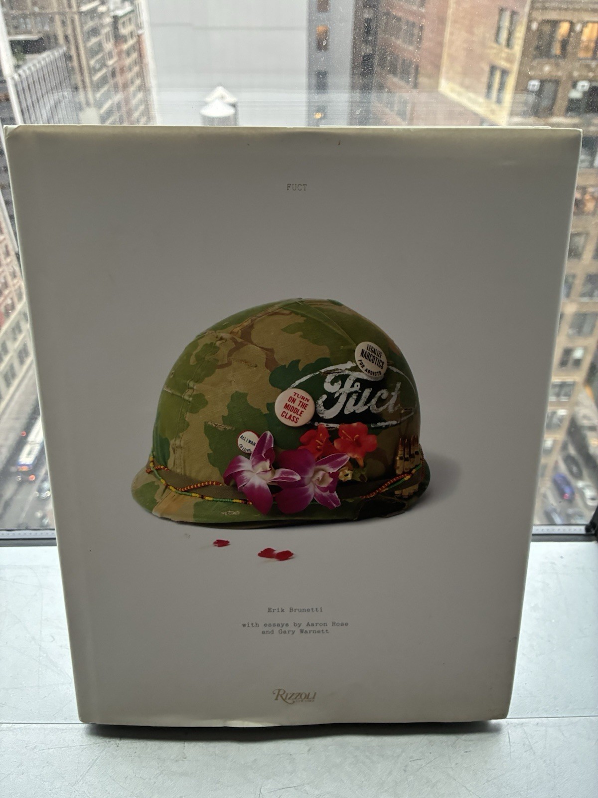 FUCT Erik Brunetti Rizzoli Extremely Rare Print Hard Cover FUCT book Shirt Hat