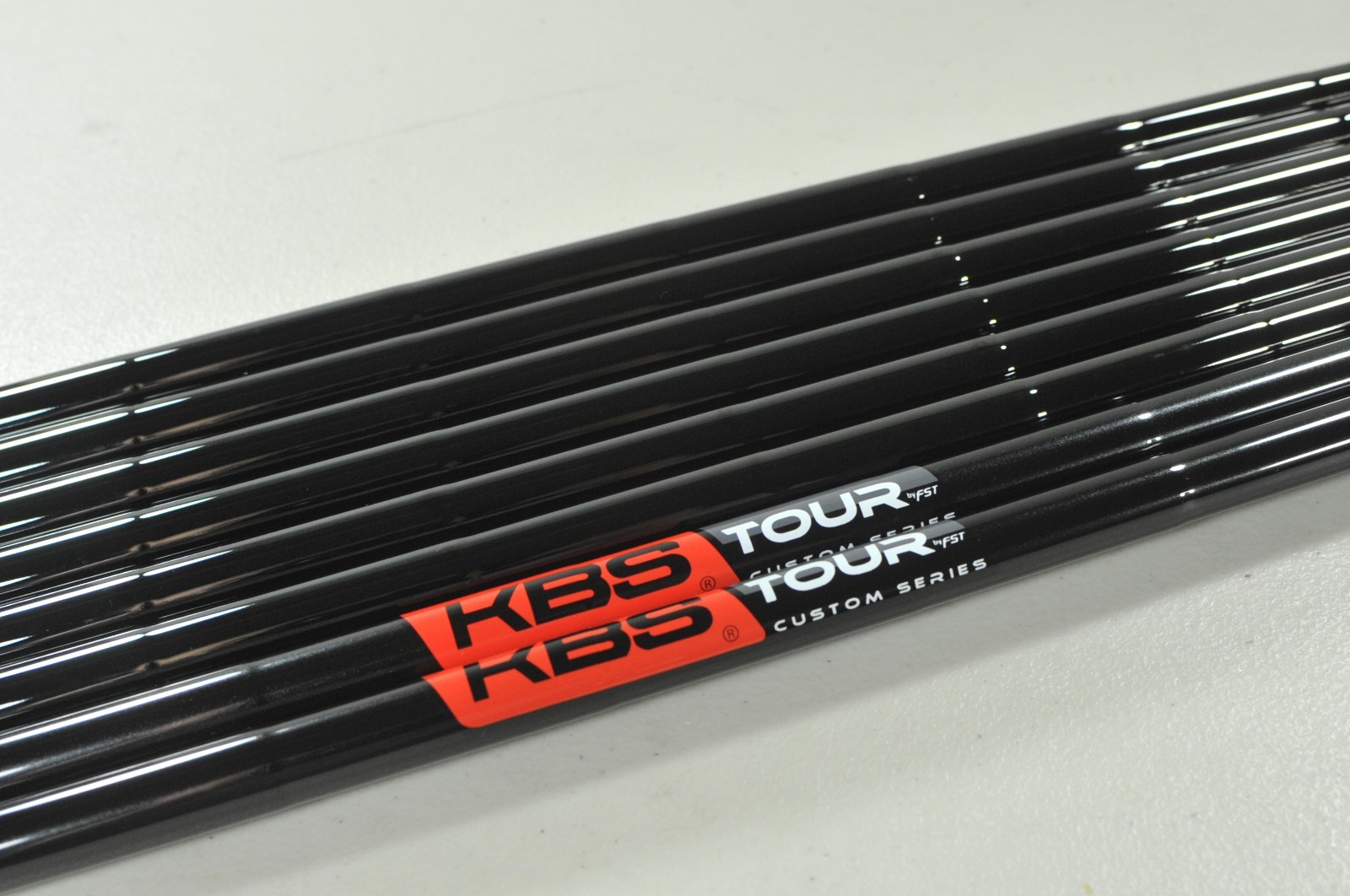 NEW KBS Tour FLT Black 110G Regular 3-PW Iron Shaft Set Steel Taper .355 212414