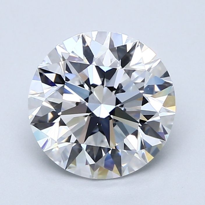 Natural Mined Diamond 2.75 Carat Cert. GIA Round Loose D color VVS1 clarity