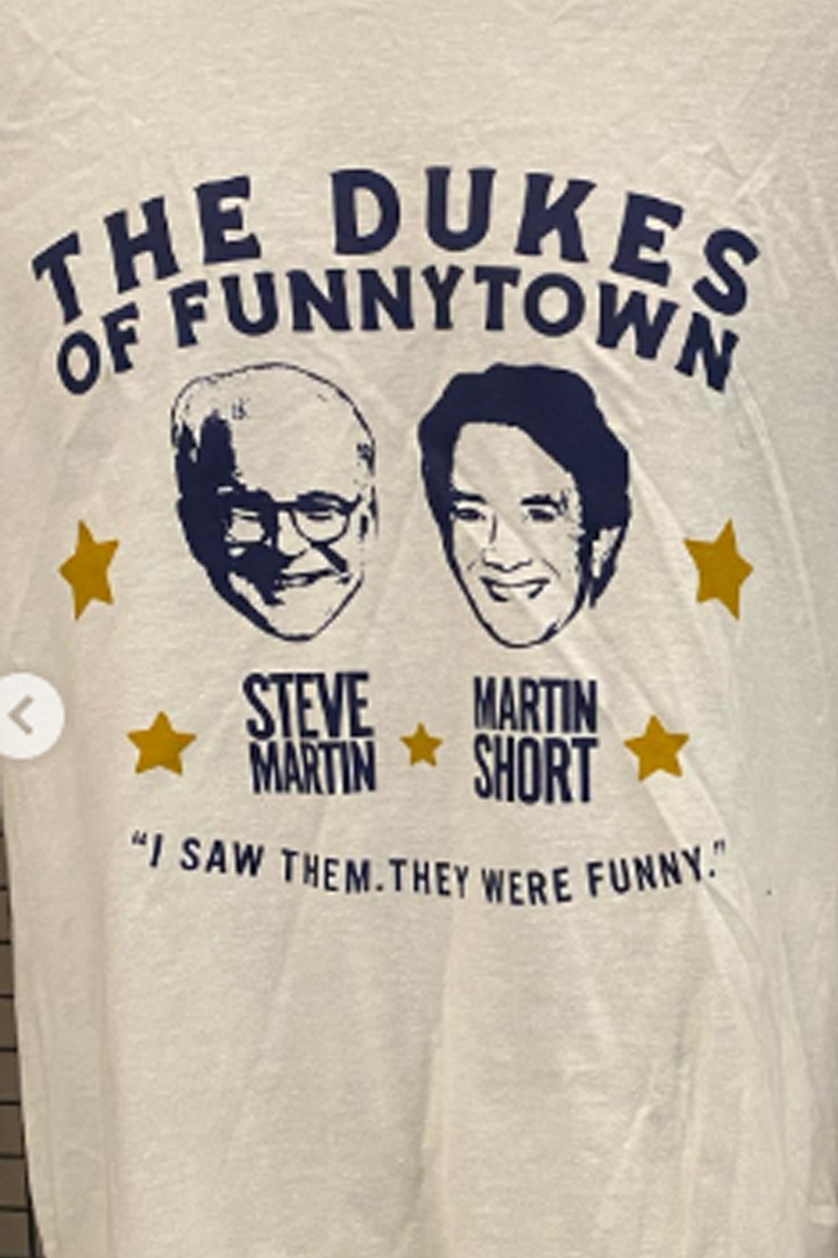 Steve Martin Martin Short white T-shirt unisex All sizes XZ1364