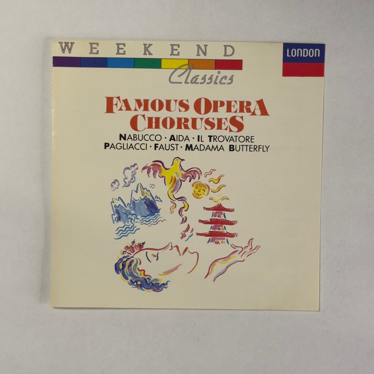 Famous Opera Choruses CD 1988 Classical Choral London Weekend Classics