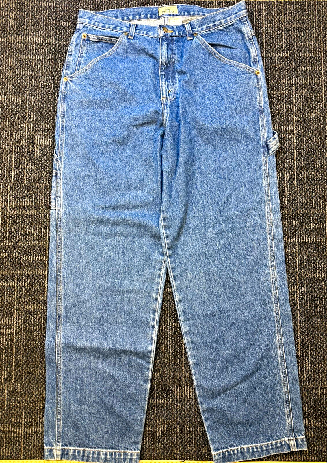 Vintage RedHead Men’s Blue Denim Straight Jeans 36x32 Brand New with Tags 90s