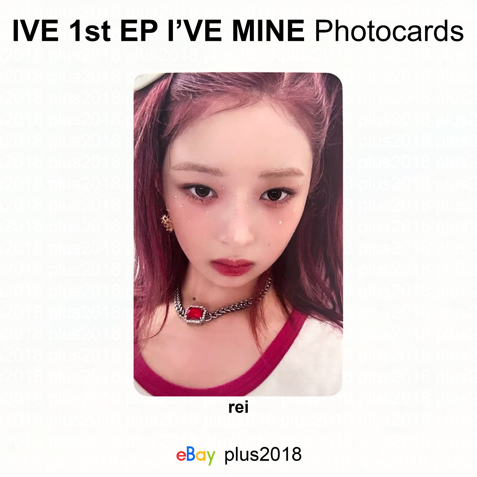 IVE 1st EP I'VE MINE Official Photocard KPOP K-POP