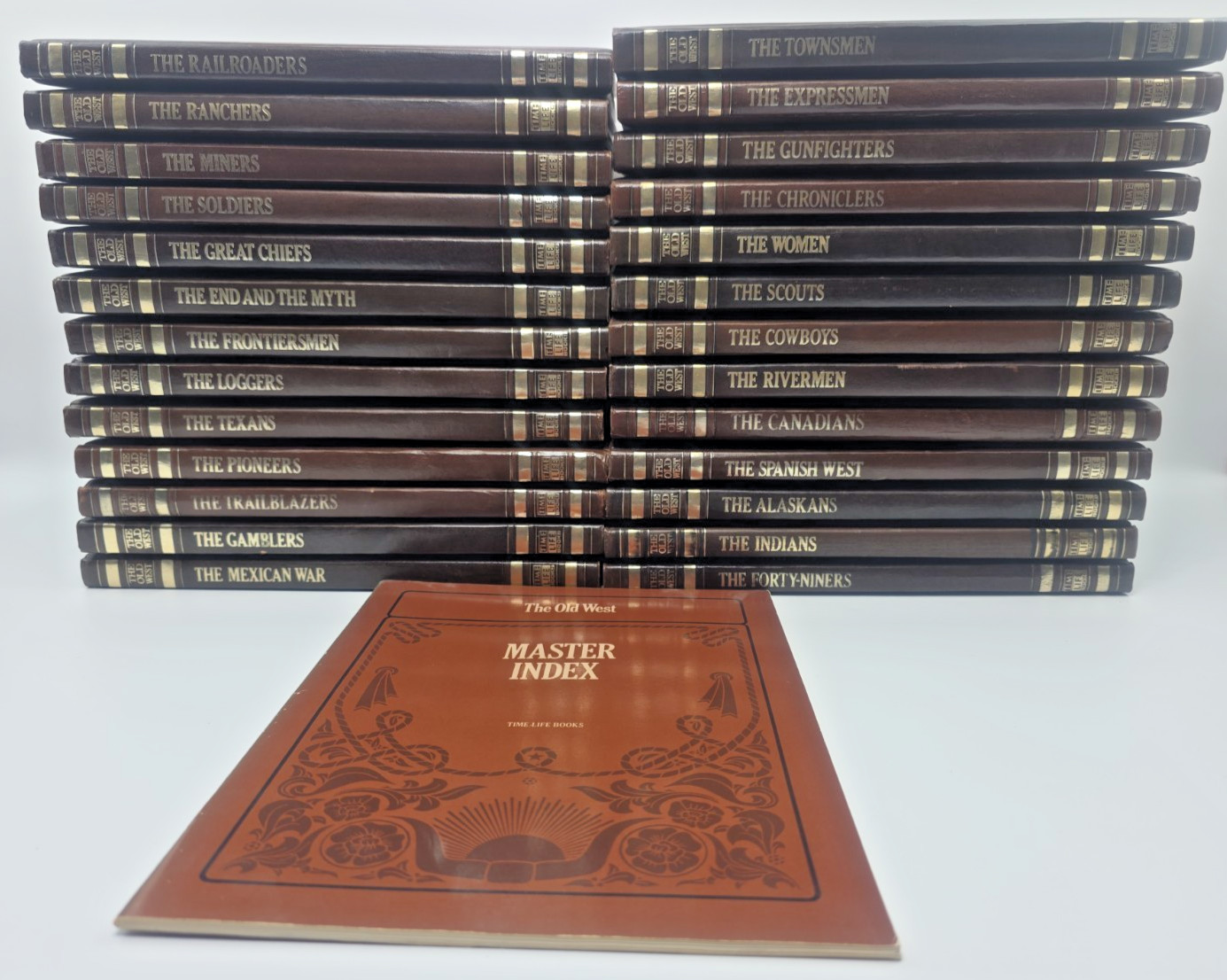 Time Life ~ The Old West Series Complete Set 26 Volumes w/Master Index 1970\'s HC