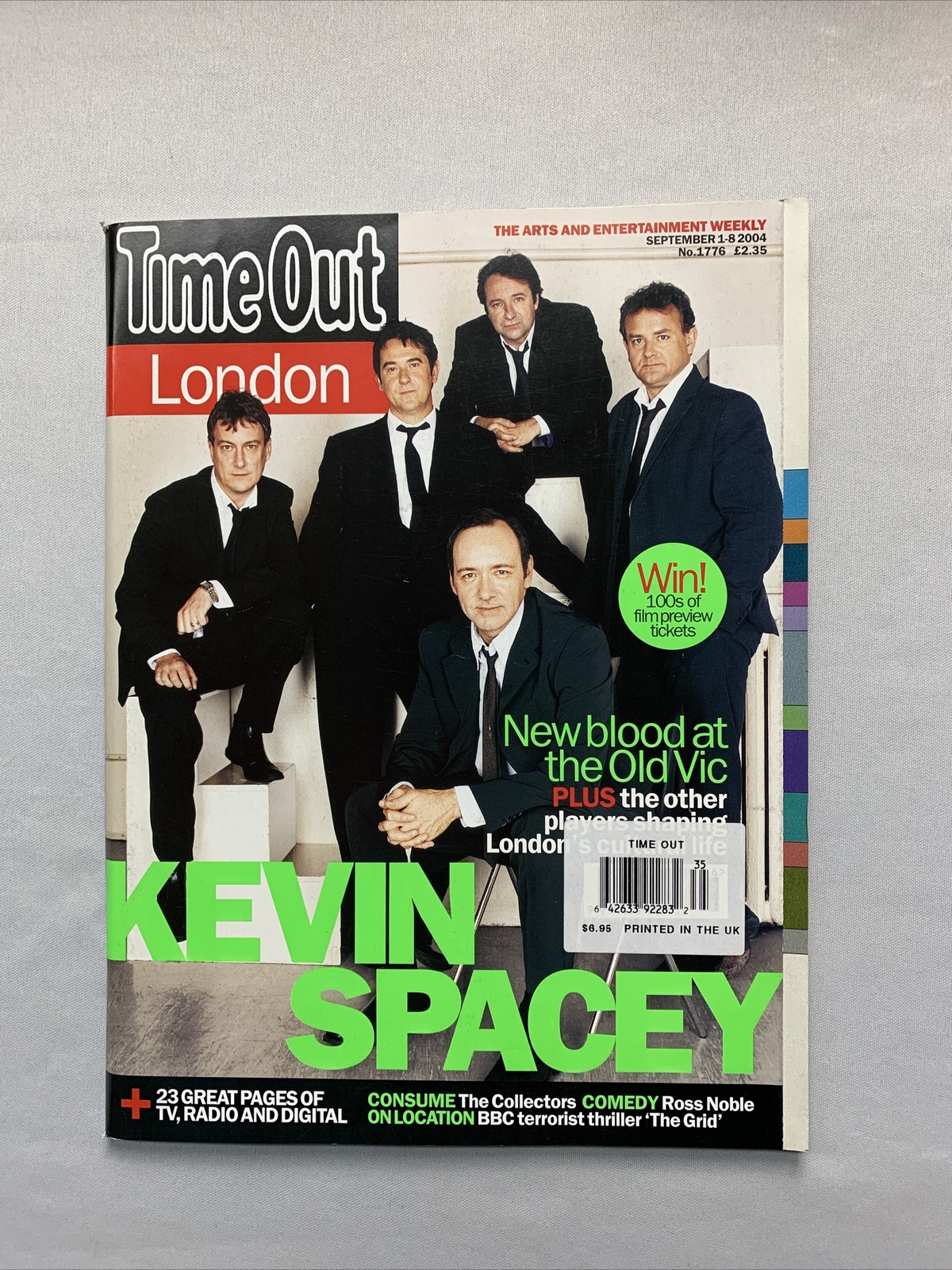 VTG Time Out London Magazine Sept 2004 - Kevin Spacey