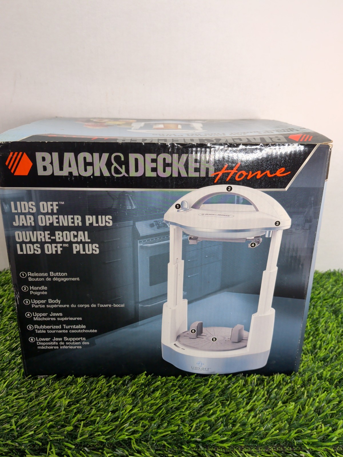 Black & Decker Home Lids Off Automatic Jar Opener Plus JW250 