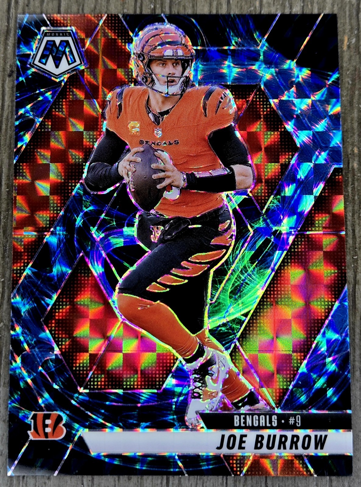 2025 Mosaic Joe Burrow #97 Genesis CIN Bengals