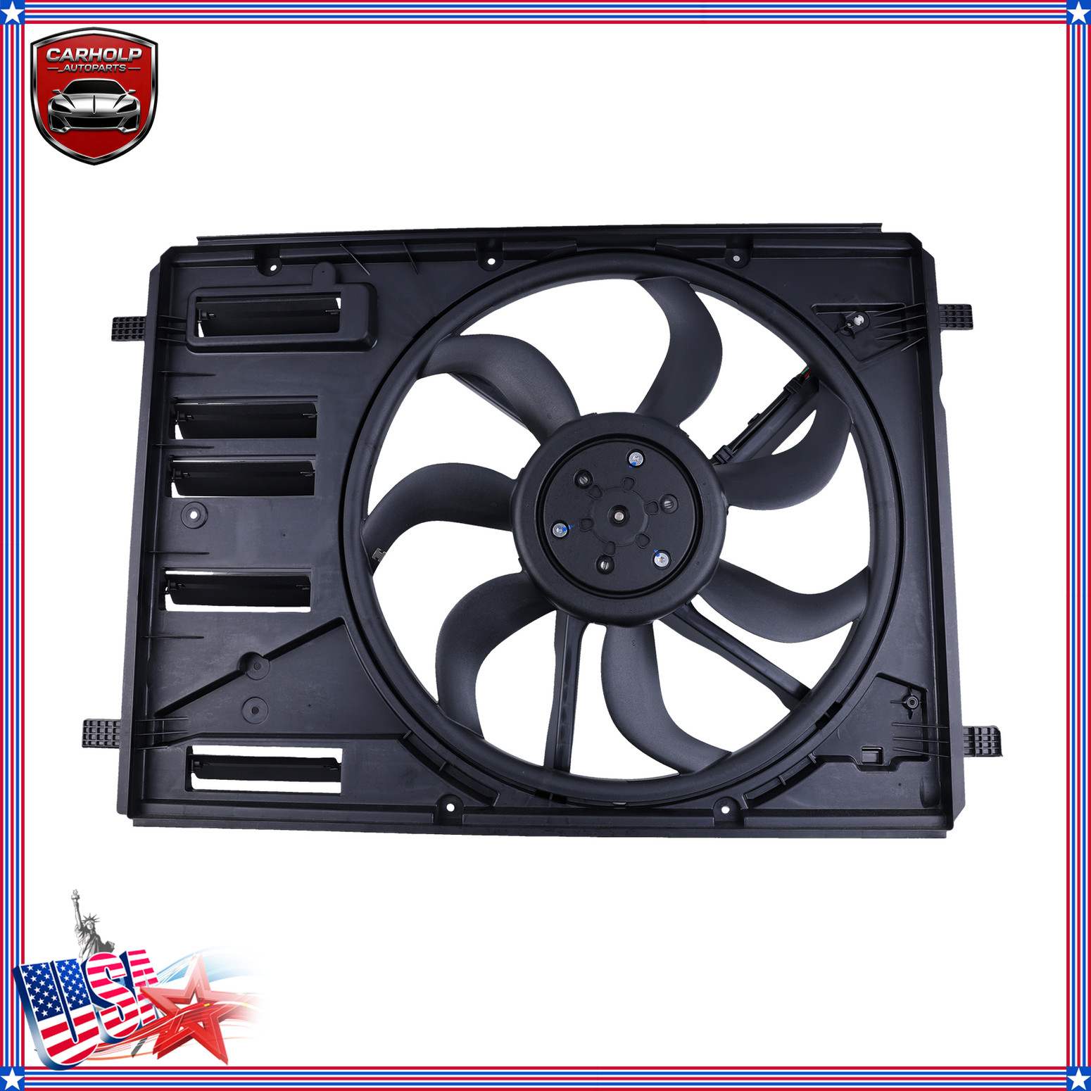 Radiator Cooling Fan Assembly for 2021-2022 Ford Bronco Sport LX6Z-8C607-D