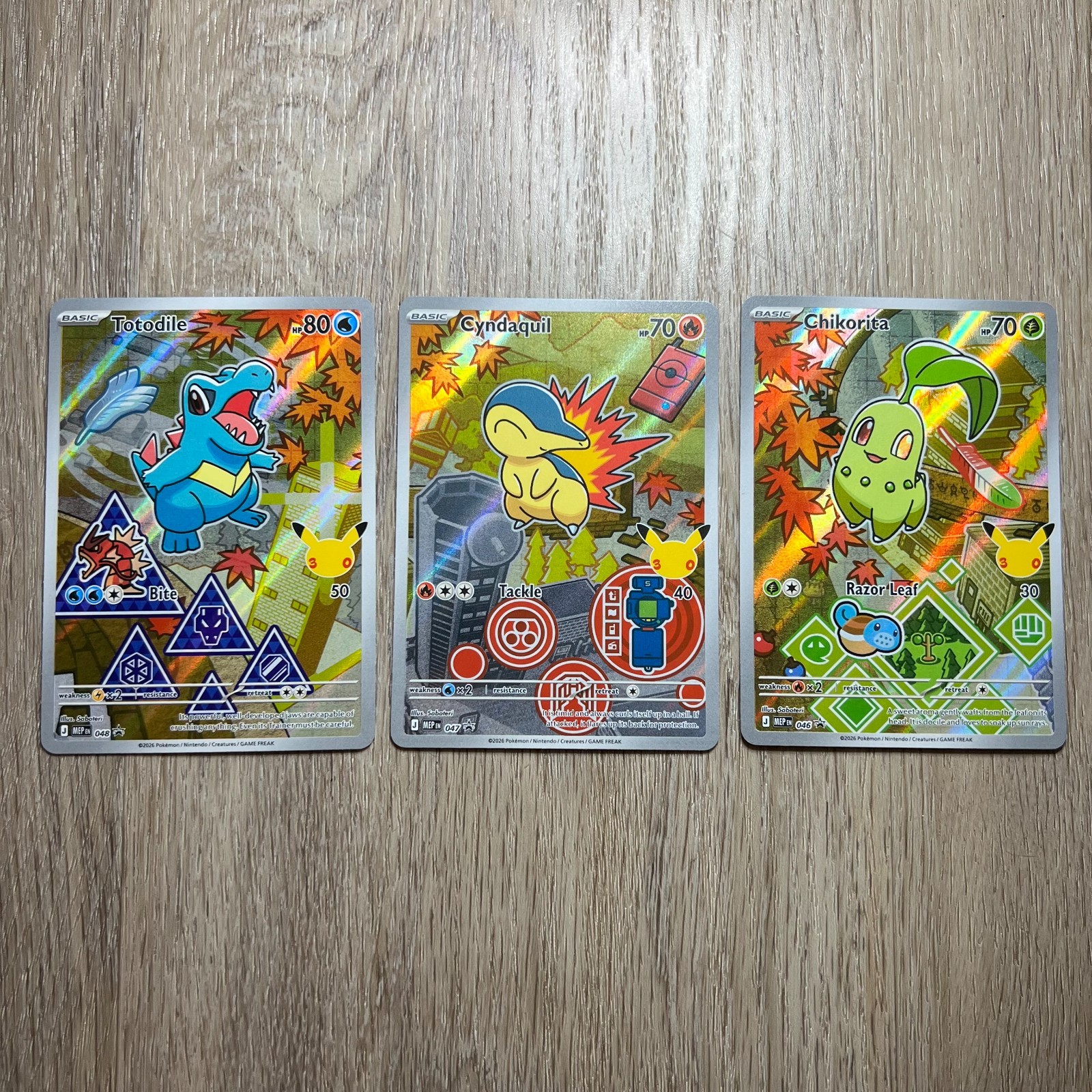 [PICK] Pokémon First Partner Series 2 - Johto , Unova, Galar Starter Sets Promos