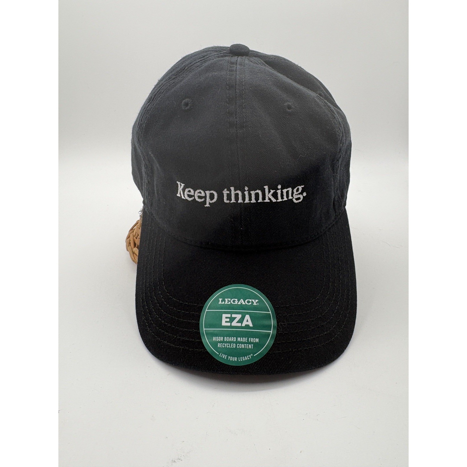 Anthropic Claude AI Keep Thinking Black Cap Deadstock Legacy EZA NWT Rare Promo