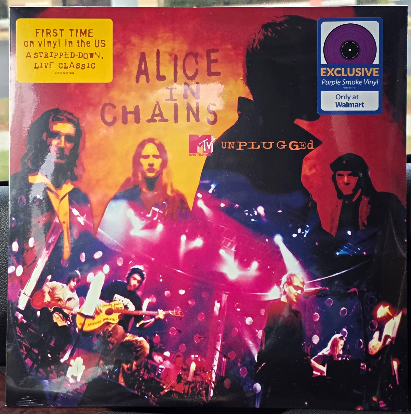 Alice in Chains MTV Unplugged Exclusive Purple Smoke Colored Vinyl 12\
