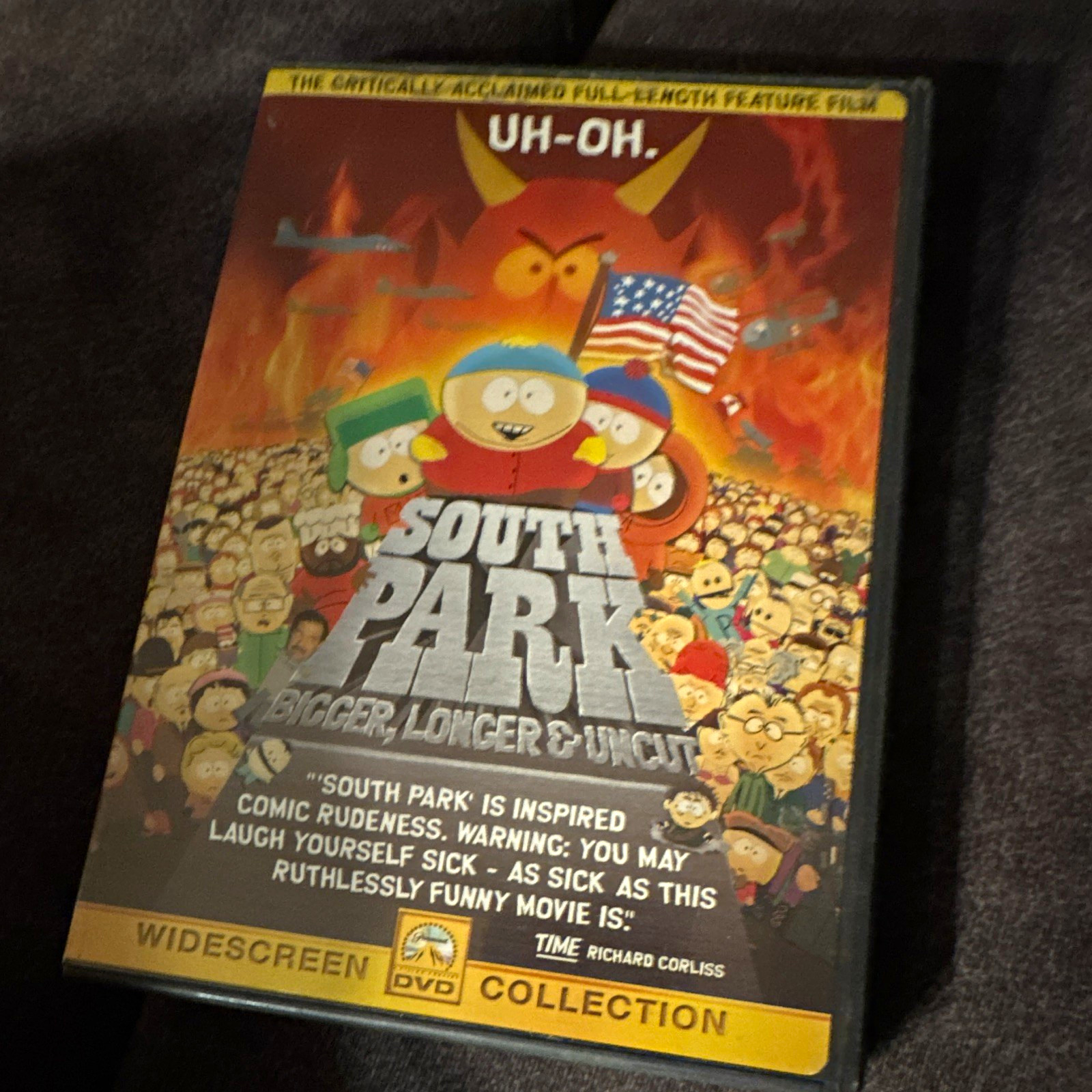 Paramount South Park: Bigger, Longer & Uncut DVD Widescreen Subtitles R 1999 Paramount South Park: Bigger, Longer & Uncut DVD Widescreen Subtitles R 1999