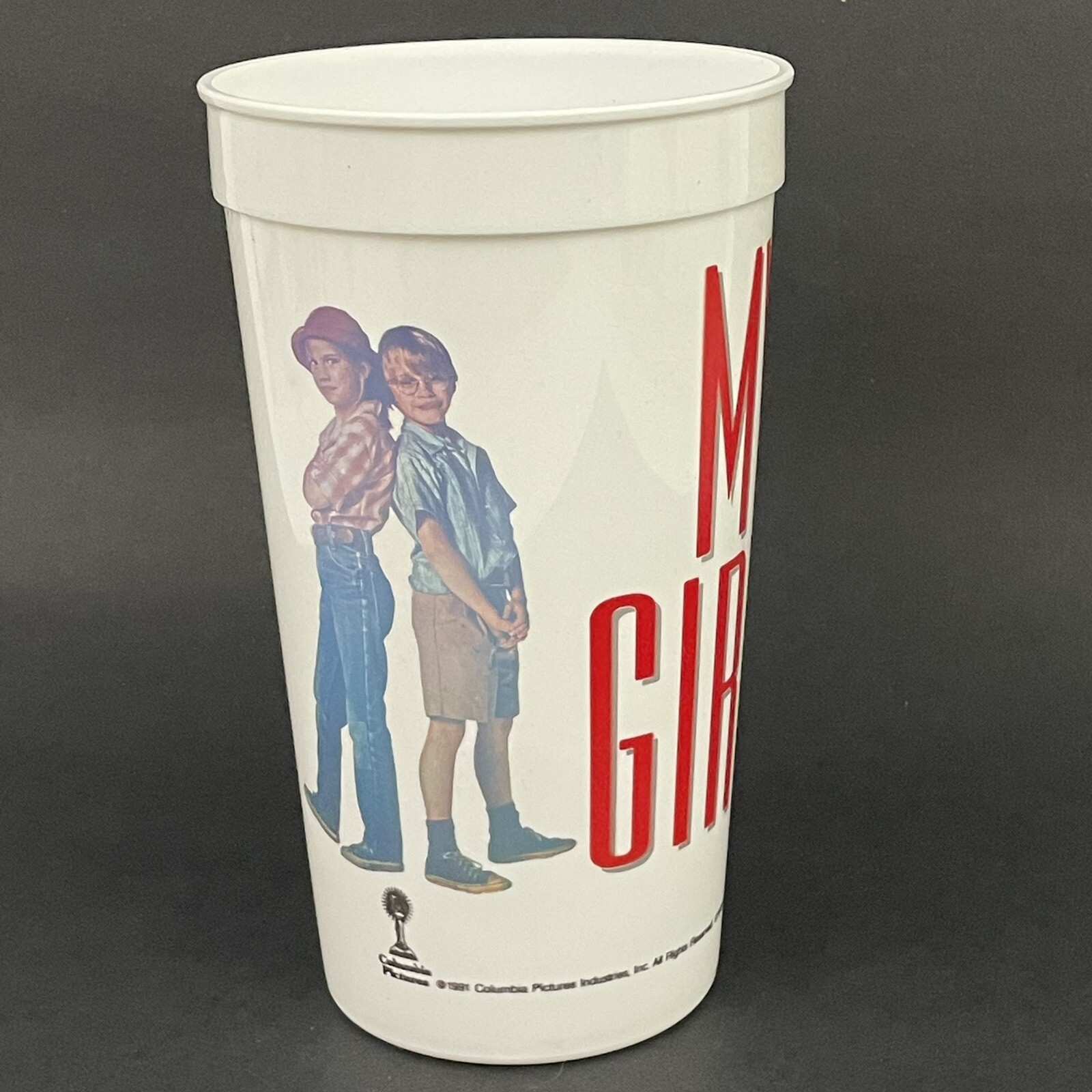 Vintage My Girl Movie Promo Cup 1992 Macaulay Culkin Columbia Pictures Tristar