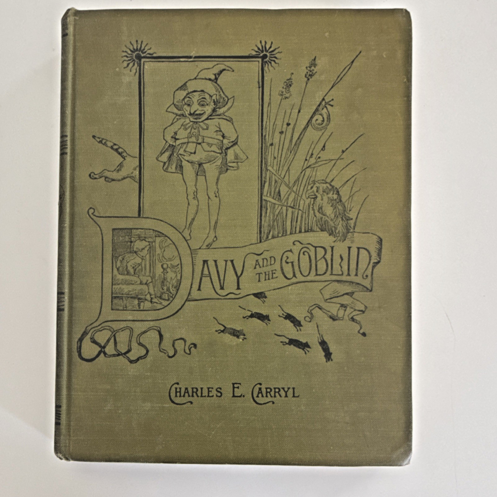 Davy and the Goblin by Charles E. Carryl, Houghton Mifflin 1913, Illustrated