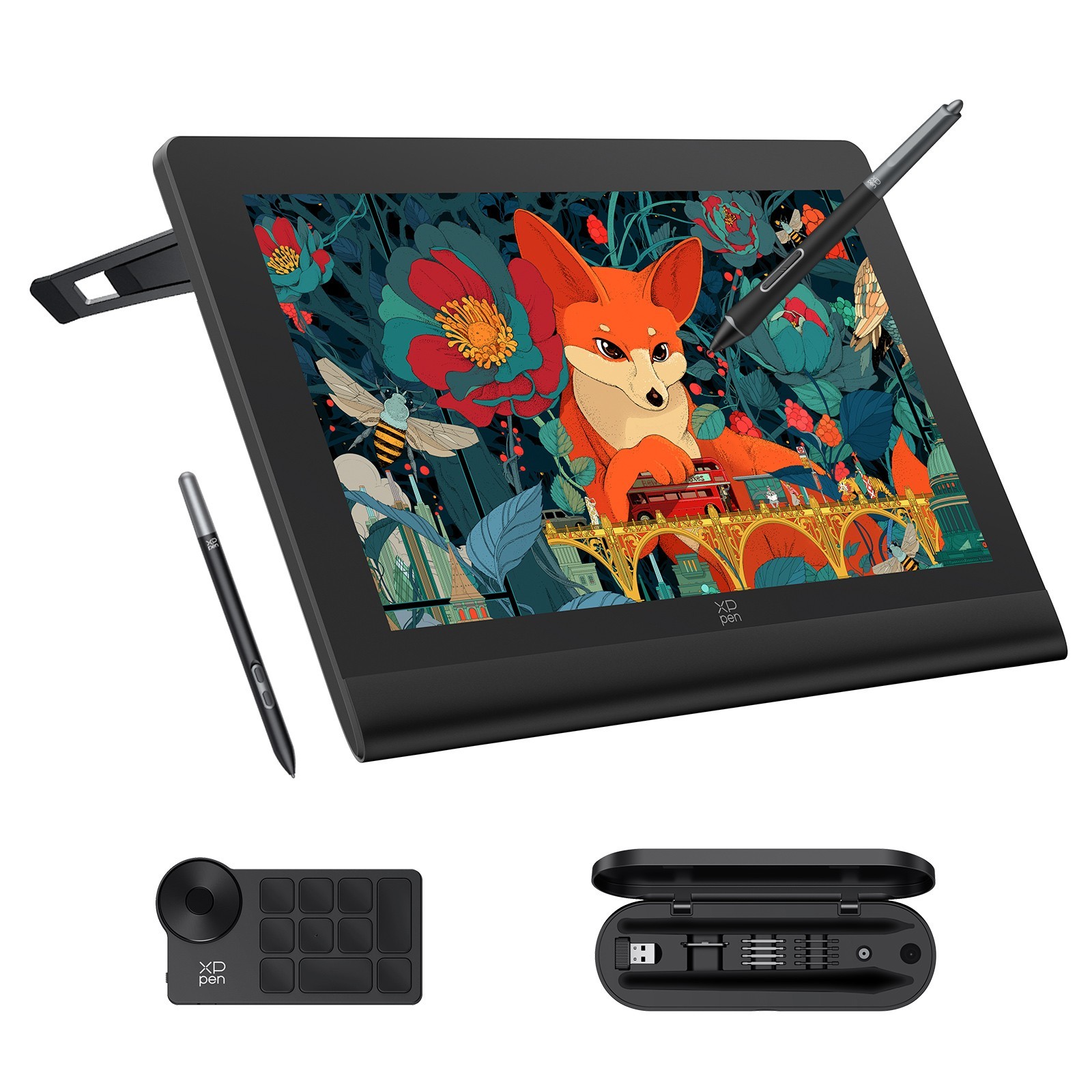XPPen Artist Ultra 16  4K OLED Touch Display Graphics Drawing Tablet Used